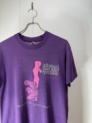 80~90’s USA Made “Advanced Pain Relief Specialists” Medical Art T-shirt