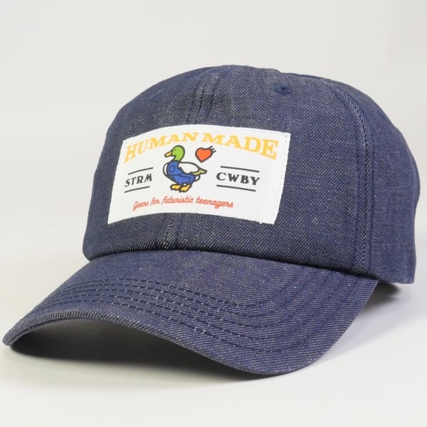 HUMAN MADE(ヒューマンメイド) パネル 6 デニムキャップ 帽子