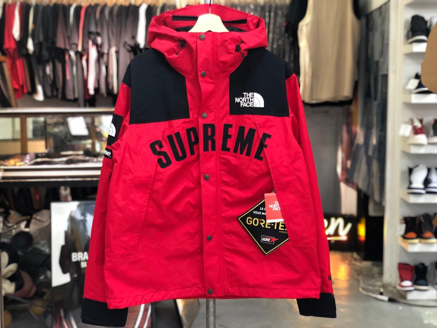 Supreme The North Face Arc Logo Mountain