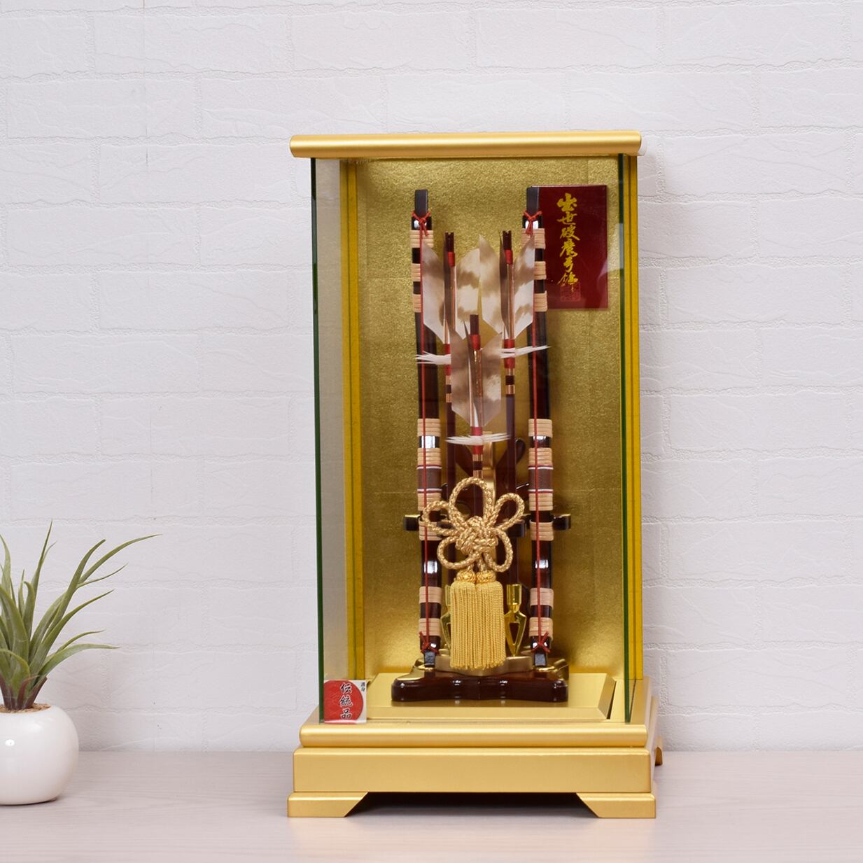 破魔弓飾り【KINKAKU】｜おしゃれ｜モダン｜今どき｜コンパクト