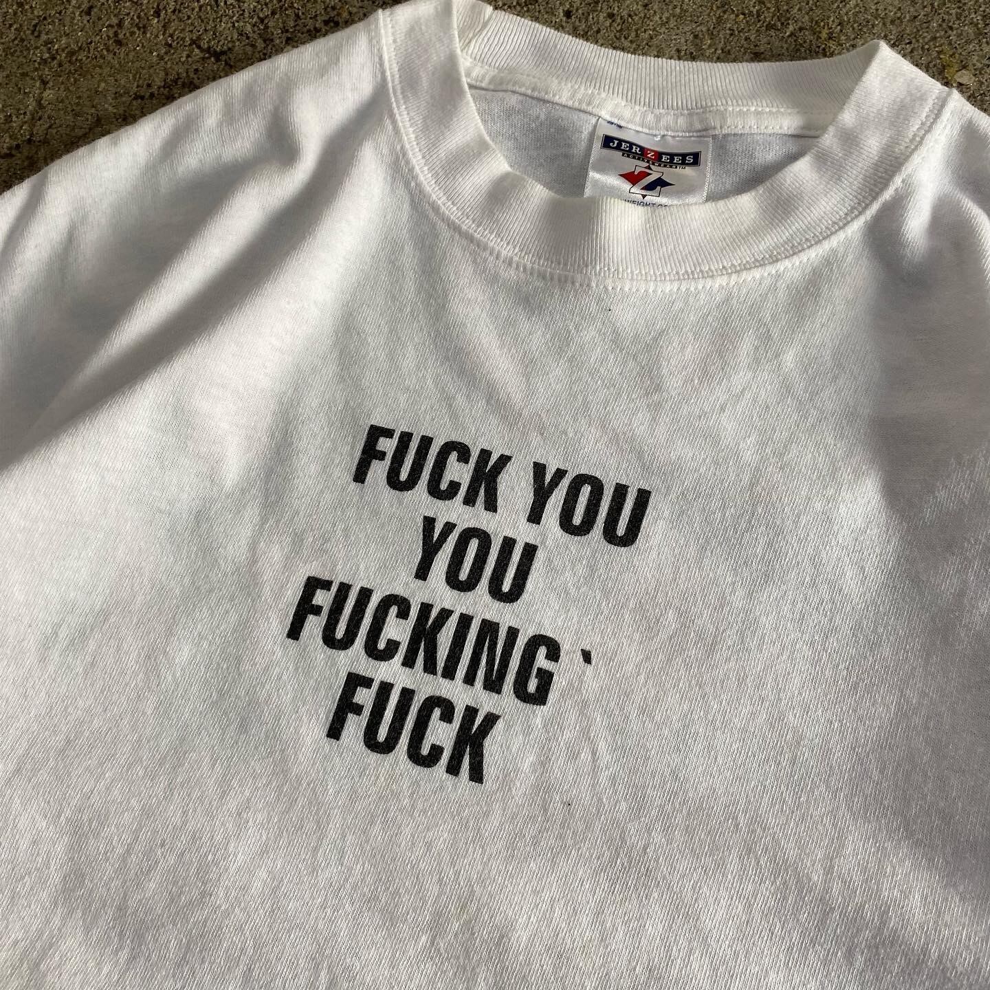 90s 00s fuck you you fukin'fuck パーカー 00s FUCK YOU FUCKING FUCK T-shirt | What'z up