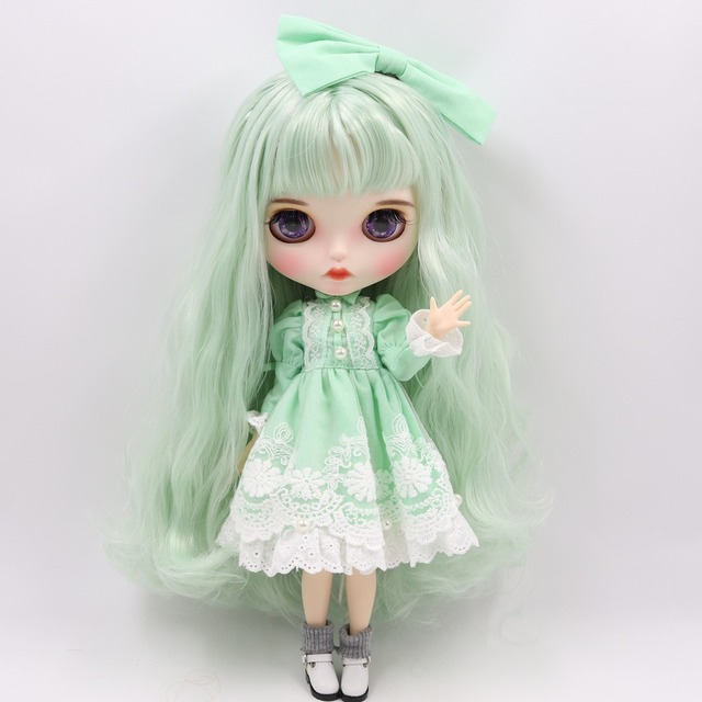 セット 1 6 アイシードル ブライス好き Bjd 服 人形 ドール カスタムドール 可愛い 女の子 誕生日 プレゼント Pb003 Doll Shop Papipp