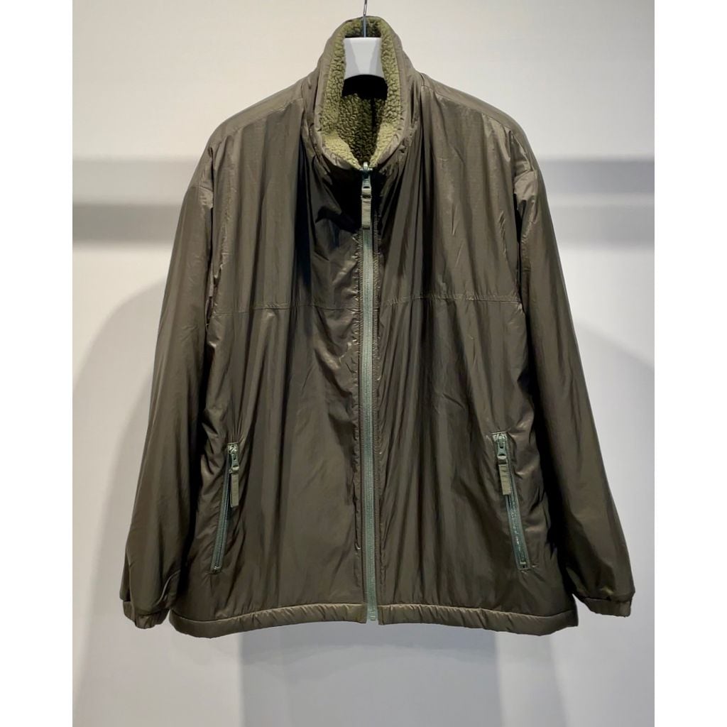 COMME des GARCONS HOMME ナイロンツイル ミリタリージャケット (BLACK