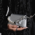 Heart Beaded Chain Crossbody Bag(ME094)