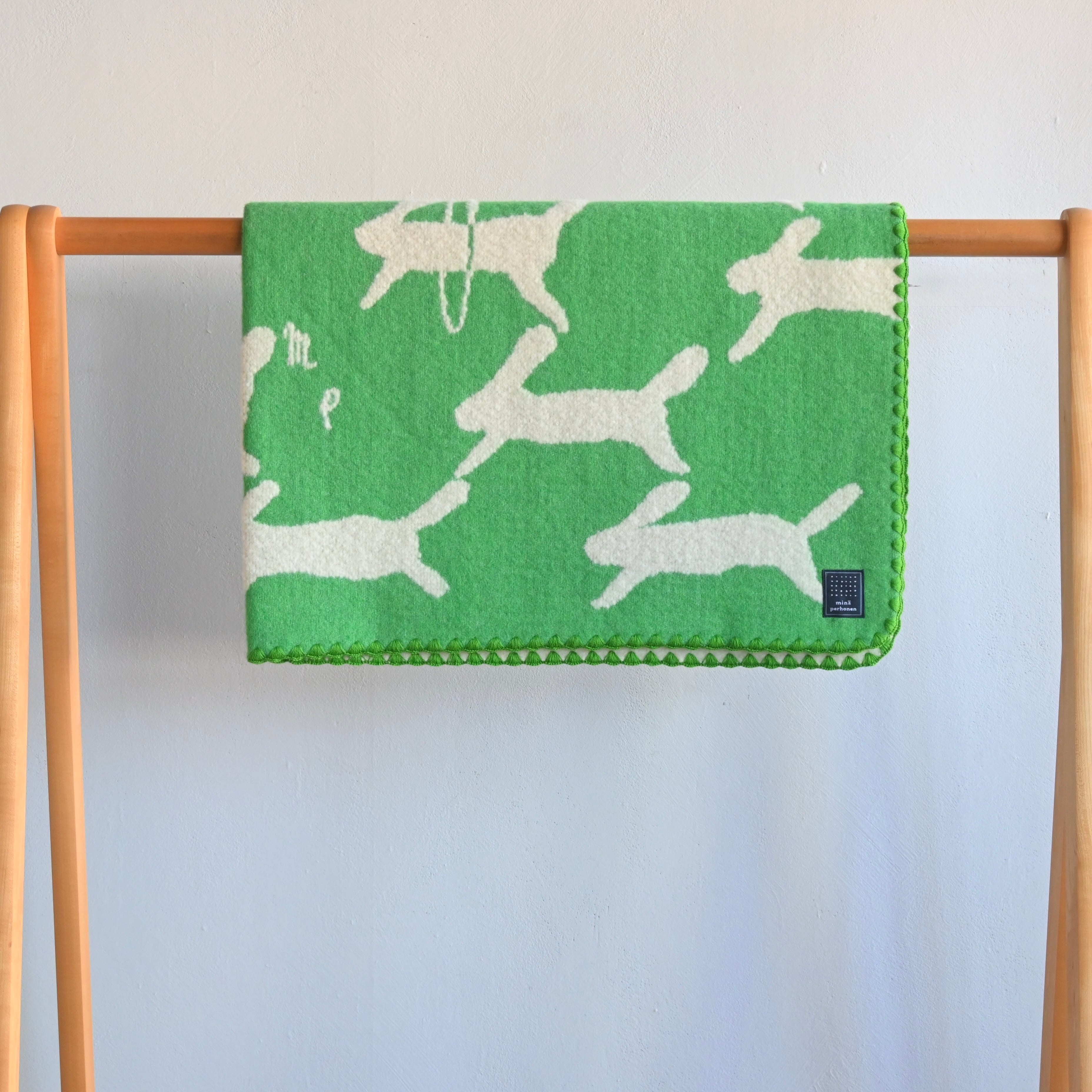 mina perhonen run run run / ブランケット mina perhonen》run run run ブランケット(XS) / green | cirkel