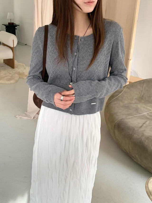 (予約) signature / Wave skirt 1color