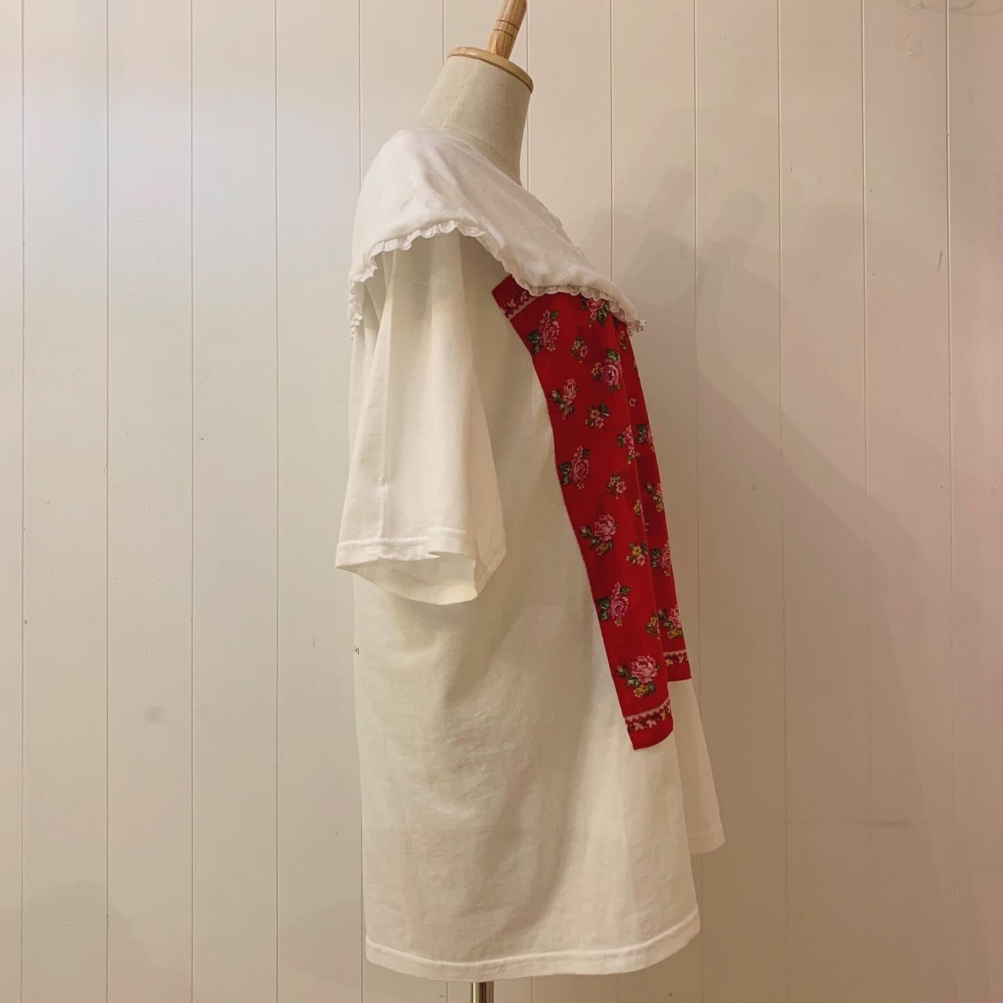 remake / bib collar handkerchief T
