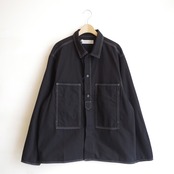 HATSKI  Faux Pullover Denim Shirt