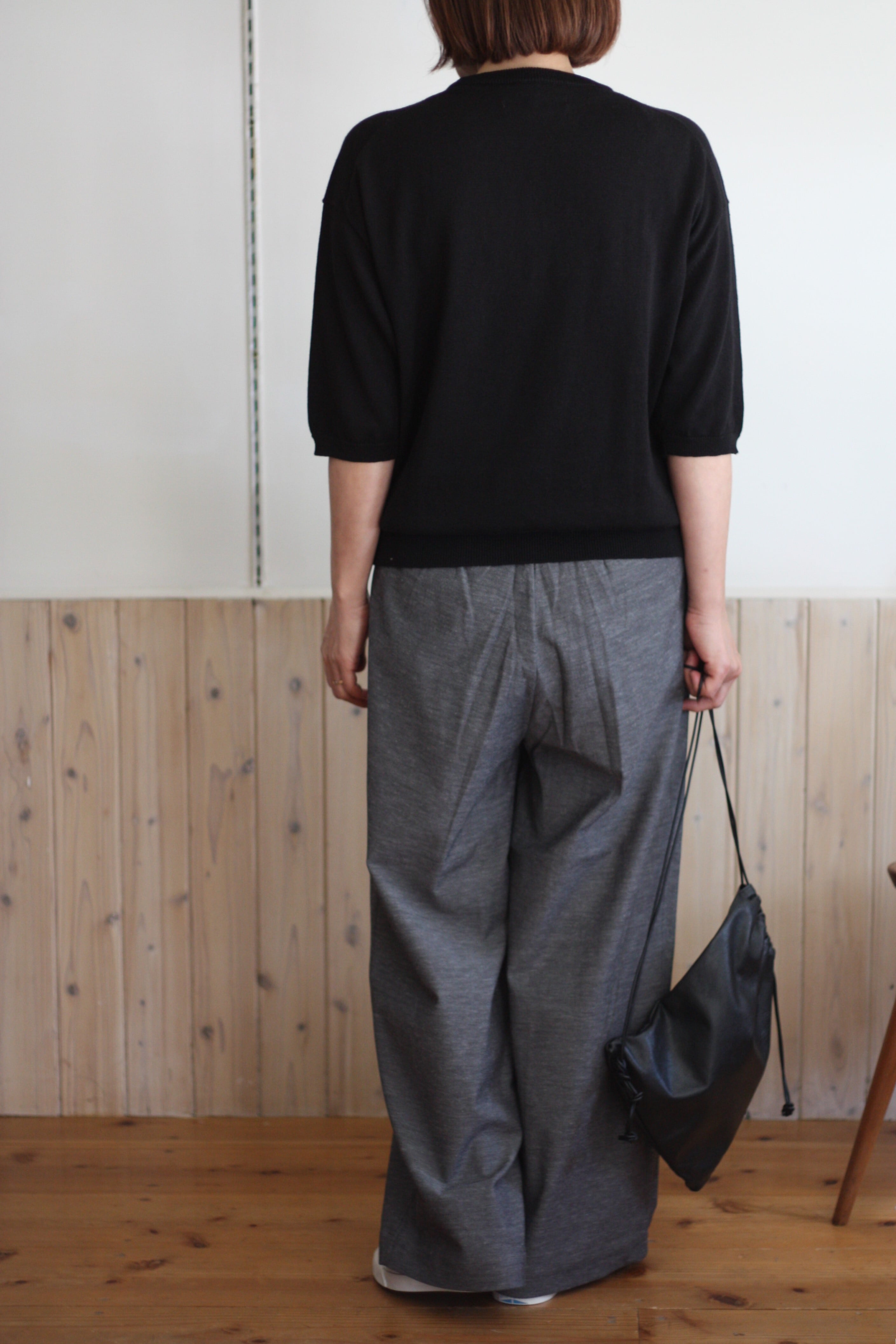 Le pivot ルピボット オックスタックパンツ チャコール | tous les jours
