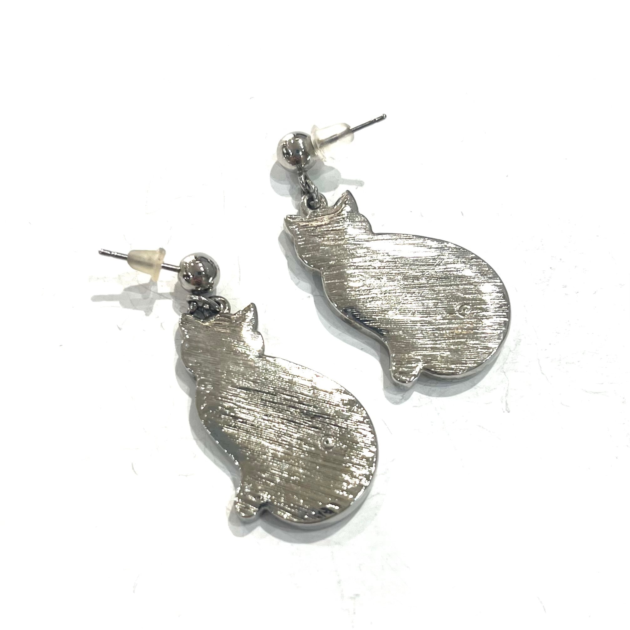 AVON】2358 1990s アメリカ製 PRETTY KITTY 猫 キャットピアス