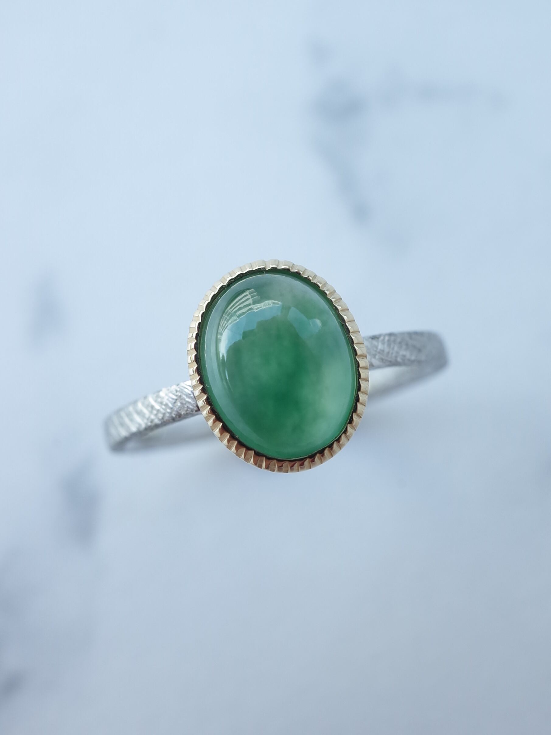 Burmese Jadeite Ring - 1