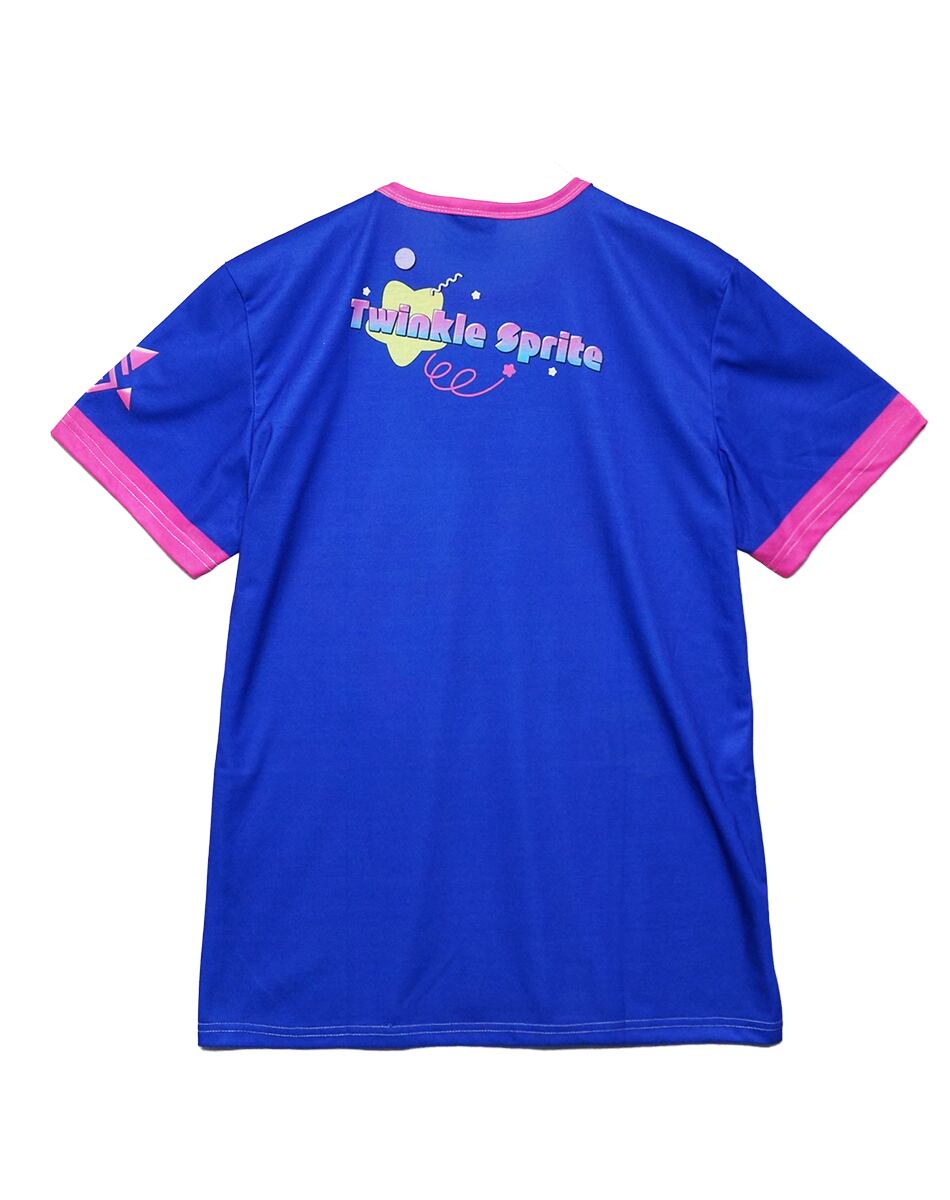 レトロファンシー☆スプライト Tシャツ 【BLUE】 ／Twinkle☆Sprite 