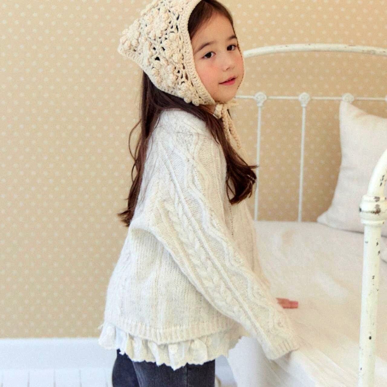 «sold out»«ジュニアサイズあり» By MiMi フリルニット