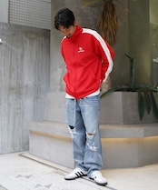 【#Re:room】SIDE LINE TRACK JACKET［REJ106］