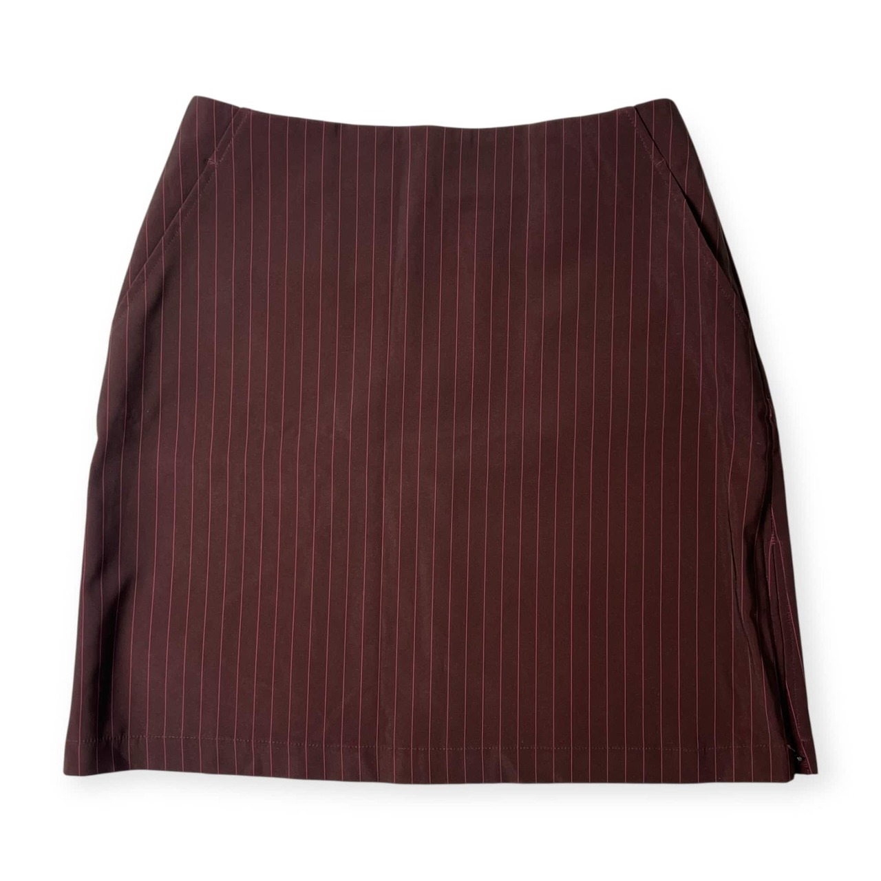 NIKE GOLF ナイキゴルフ DRI-FIT ストライプ ミニ タイトスカート 6/ブラウン レディース