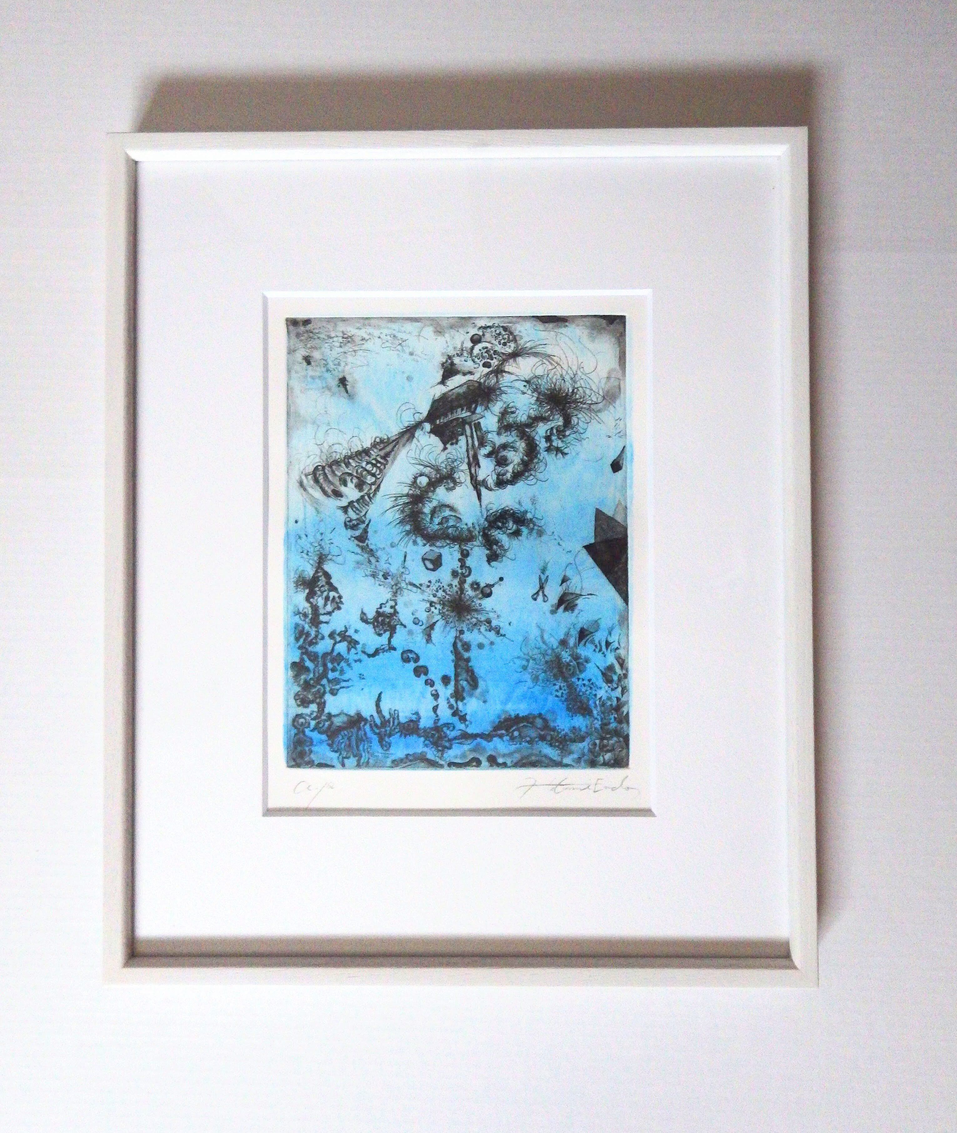 奇跡と開運の兆しとは？☆『ダビデの星』☆がんどうあつし油絵画F3額付