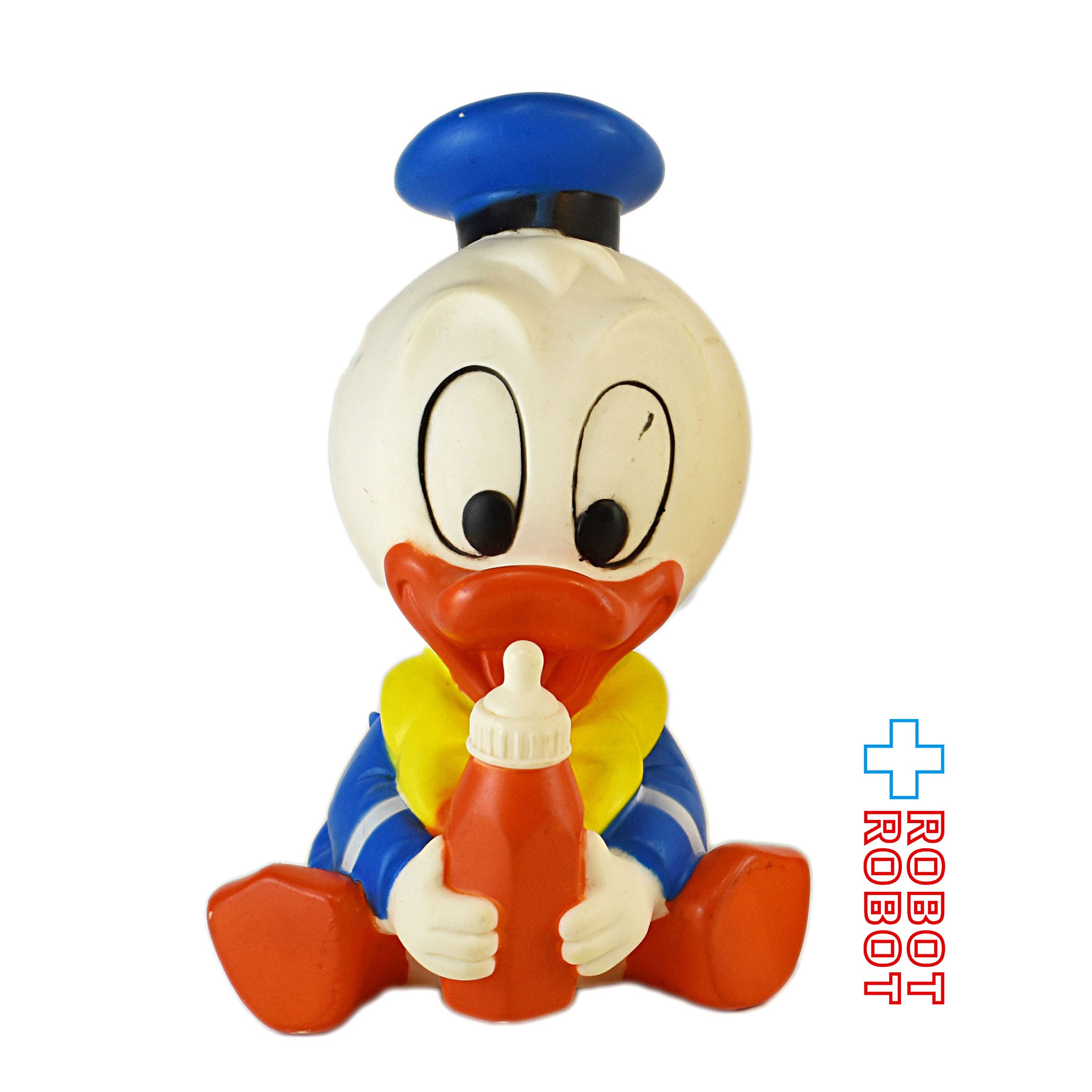 ディズニー ベビー ドナルドダック ミルクボトル持ち ラバー