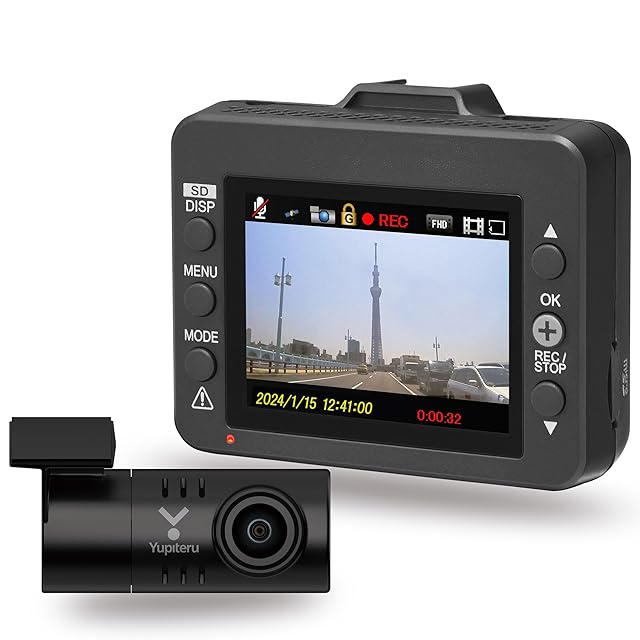 ユピテル ドライブレコーダー DRY-ST1100P 前方 1カメラ 200万画素