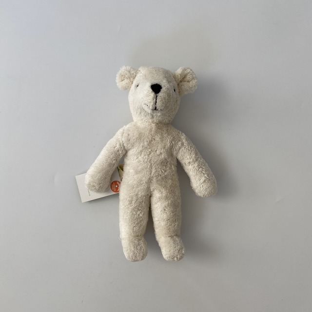 [送料無料] Floppy Animal Bear  WHITE  ( Small ) / Senger Naturwelt  [オーガニック  クマ ぬいぐるみ 出産祝い ゼンガー ギフト ファーストトイ]