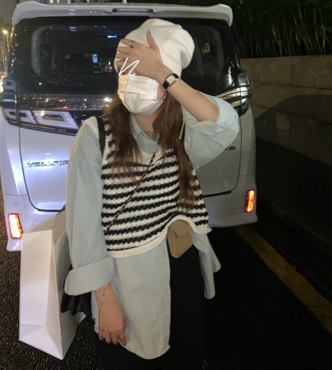 カジュアルニットプルオーバー ショートノースリーブジャケット ストリート モンロー22677602620