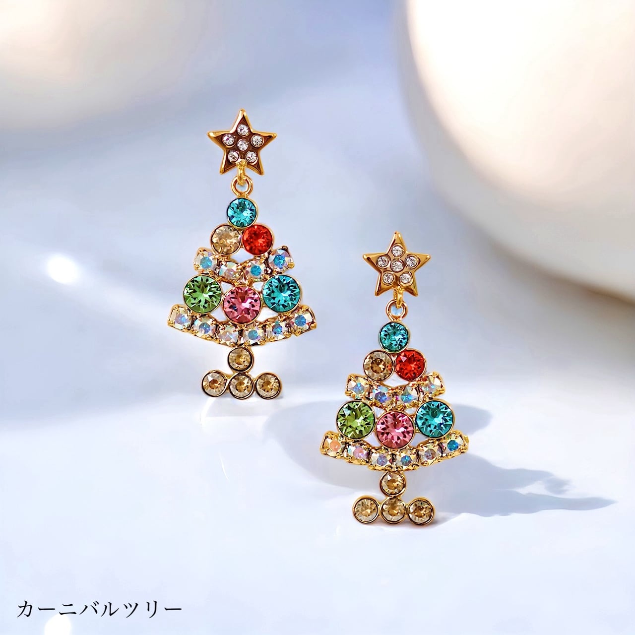 クリスマスツリー ピアス | MAKI NUMOTO (マキ ヌモト) ｜コスチューム