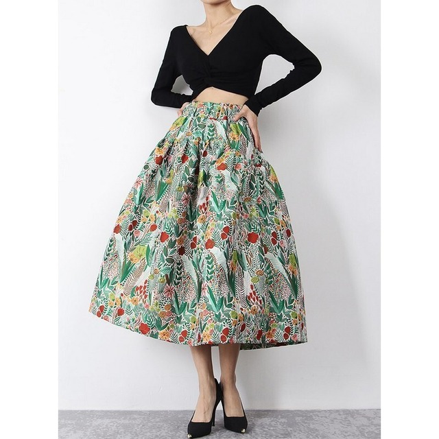 スイング Aラインスカート 10202