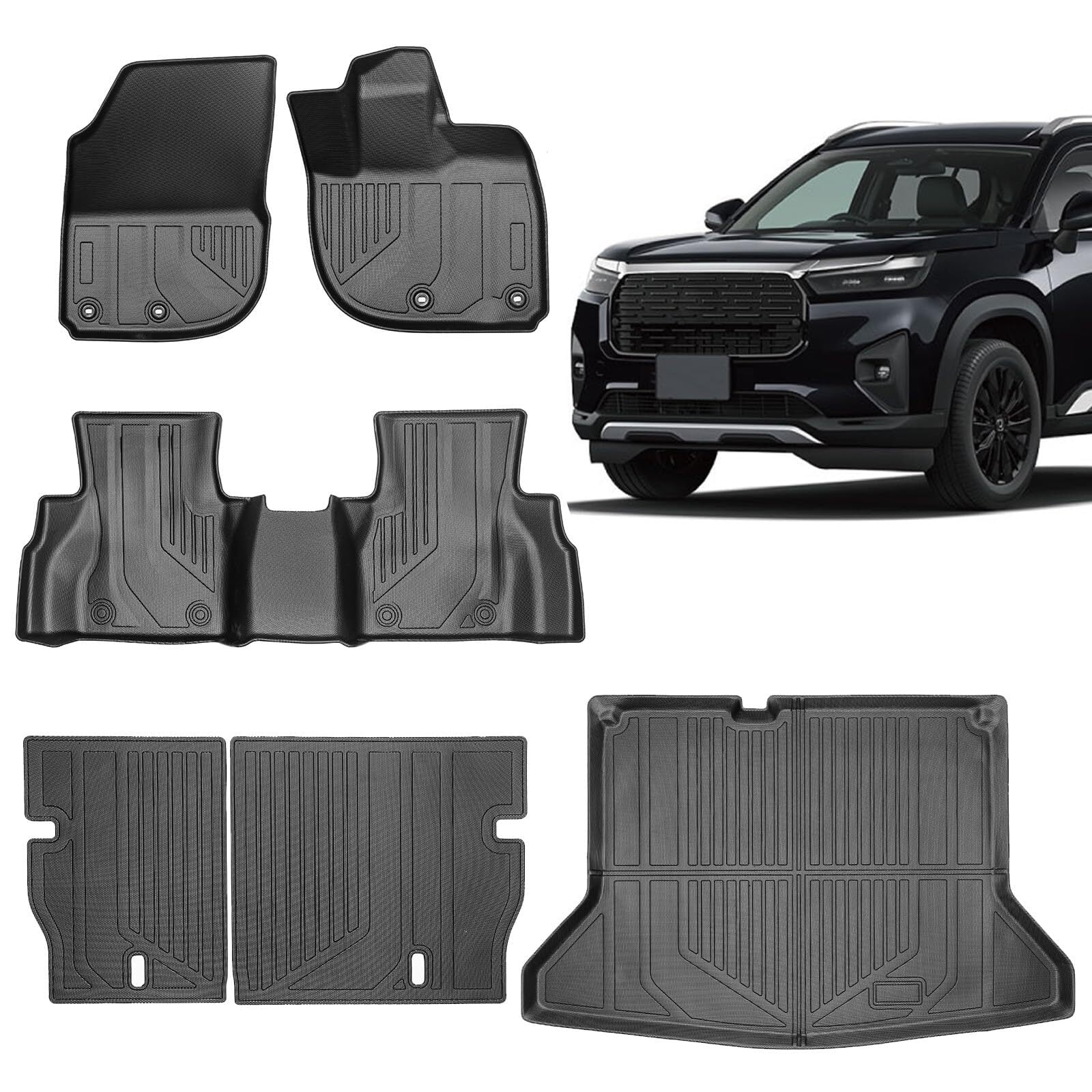 特価商品】WR-V フロアマット WR-V DG5 防水 縁高 汚れ防止 TPE 滑り
