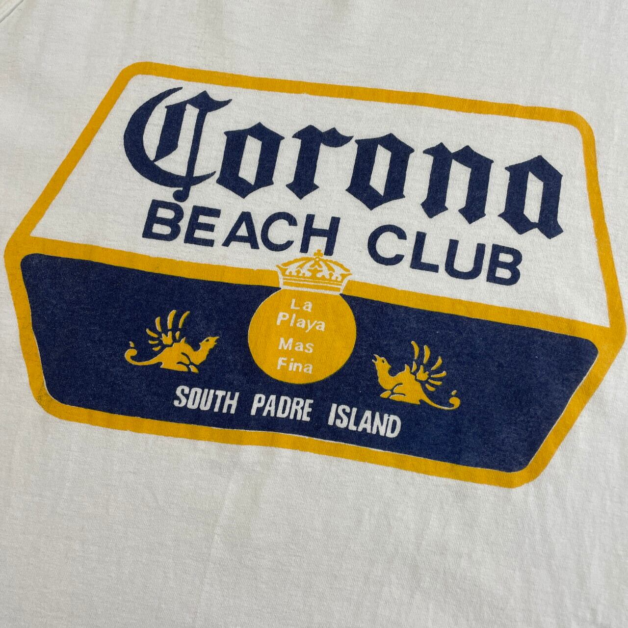 Corona コロナビール ヴィンテージ 企業 プリント タンクトップ Corona コロナビール ヴィンテージ 企業 プリント タンクトップ
