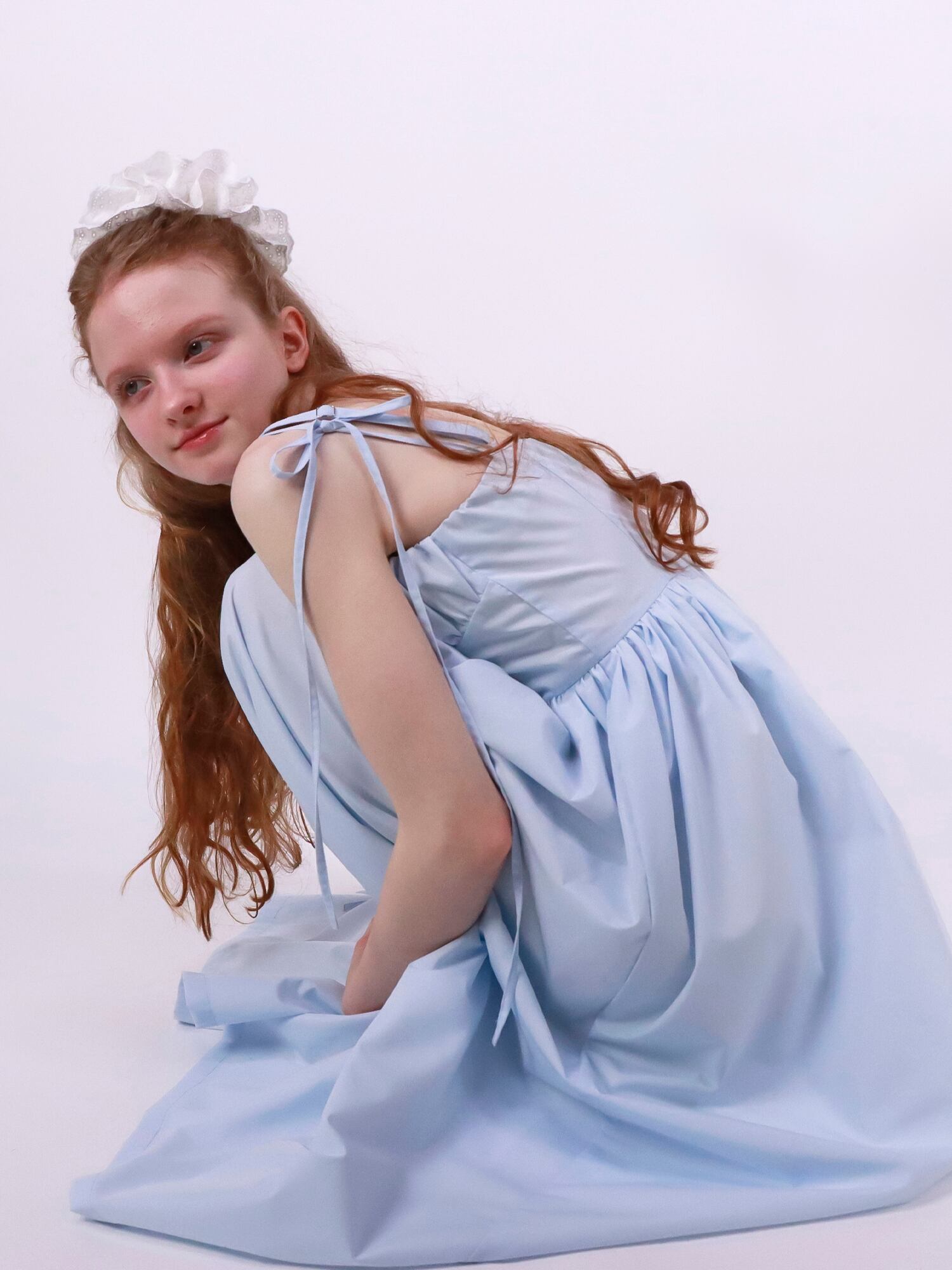 DAYDREAM CAMI OP -SAX BLUE- | mieya mieya