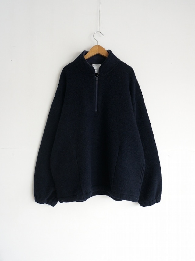 BETTER　SHETLAND JERSEY HALF ZIP PULLOVER