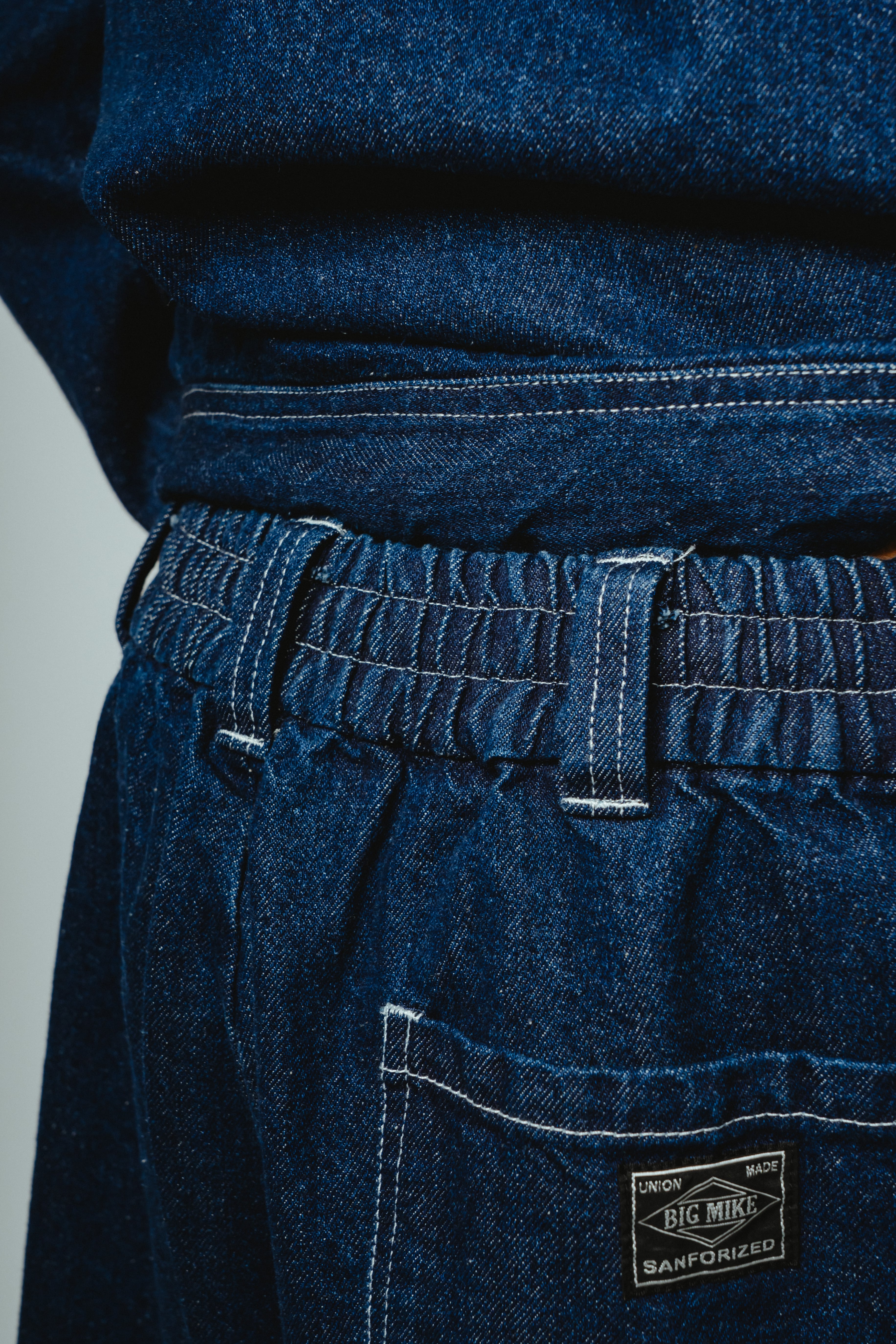 Denim / Hickory Easy Pants - 102617200 | 【BIG MIKE / ビッグマイク