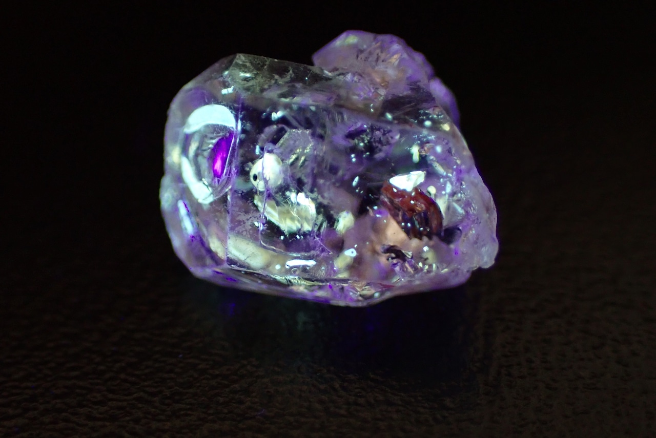 【原石セット】クォーツ×オイルインクォーツ 1.94ct/3.7ct  [C3-101]