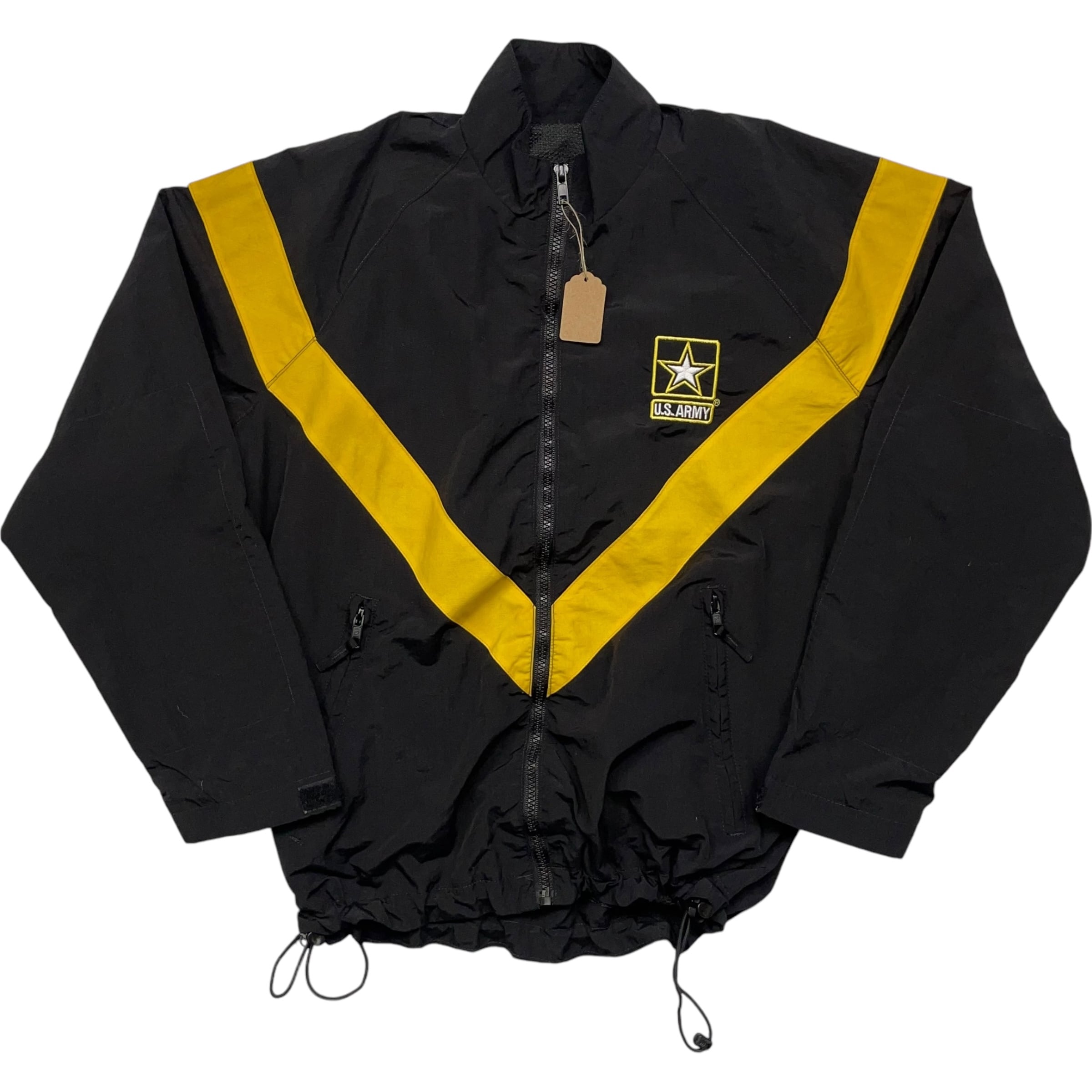 《XS》U.S.ARMY アメリカ陸軍 ナイロンジャケット ドローコード no.4484