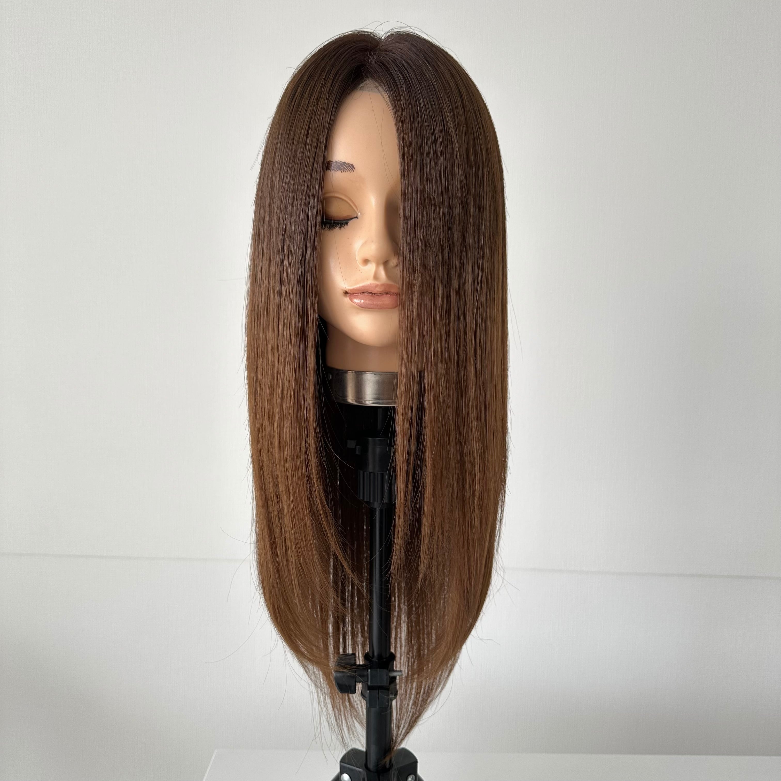 3Dウィッグ 未カット 55cm グラデーション(プリン加工) | 百合子ウィッグ