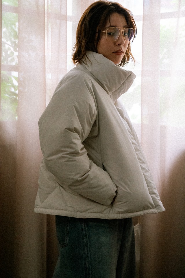 KWD STAND COLLAR DOWN BLOUSON