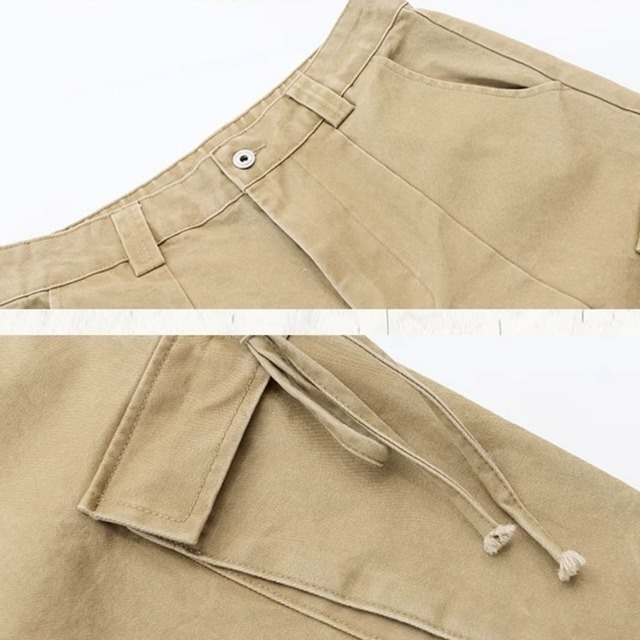 サイドリボンユーティリティカーゴショートパンツ 2col   R02476