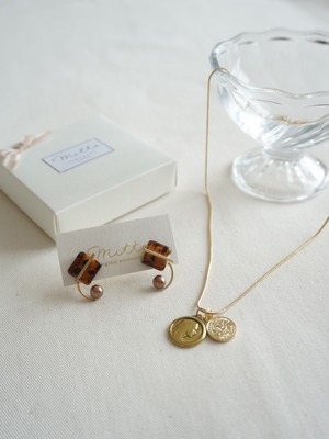 クリスマス限定《ネックレス＋ピアス》セット