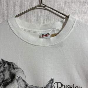 MADE IN USA anvil 猫 半袖 Tシャツ