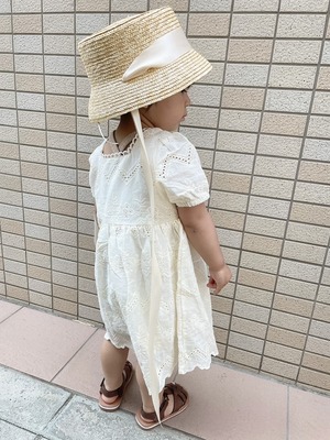 【 一部即納 】ribbon straw hat