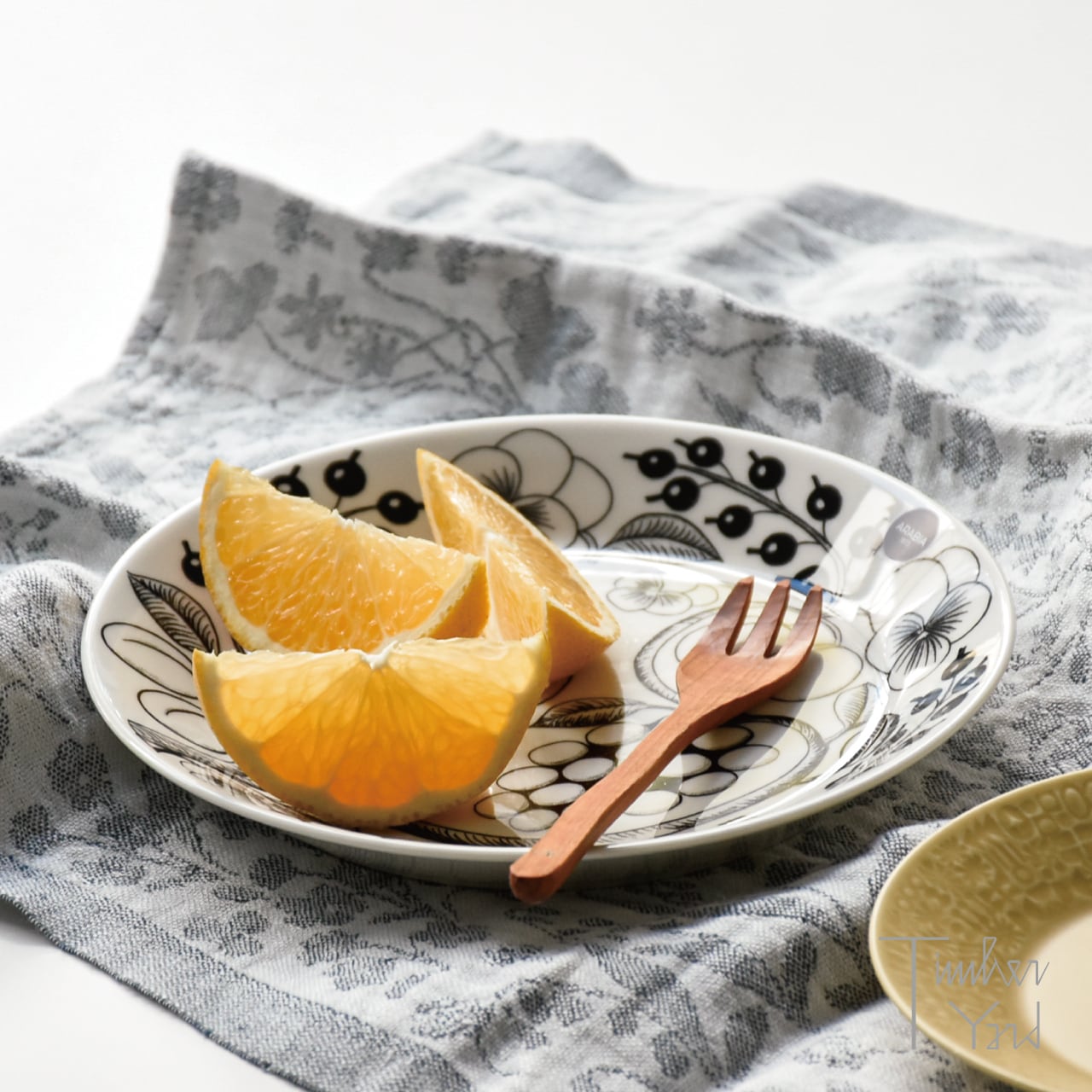 パラティッシ プレート 21cm ブラック / Paratiisi Plate 21cm black