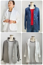 Cotton 100% ライトオンス シャツジャケット