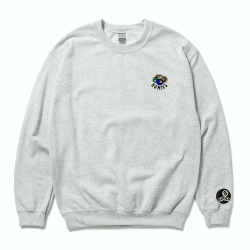 HOMIES billiards SMALL LOGO gray trainer/BILLIARDS SMALL LOGO GY TRAINER