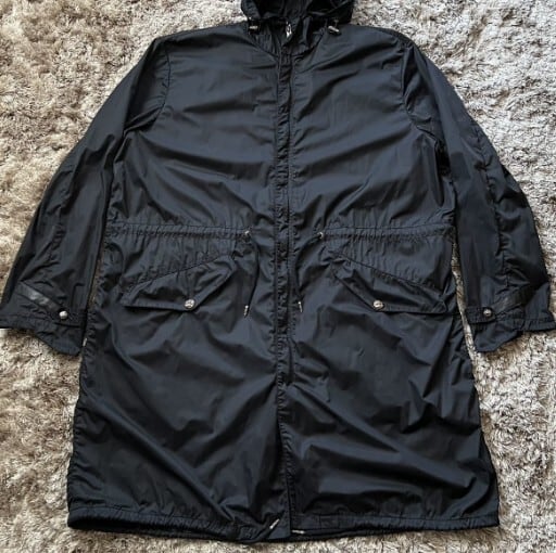 CHROME HEARTS クロムハーツ コート ジャケット ブラック ナイロン