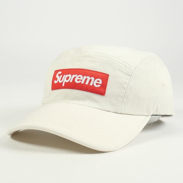 22SS Supreme Washed Chino Twill Camp Cap