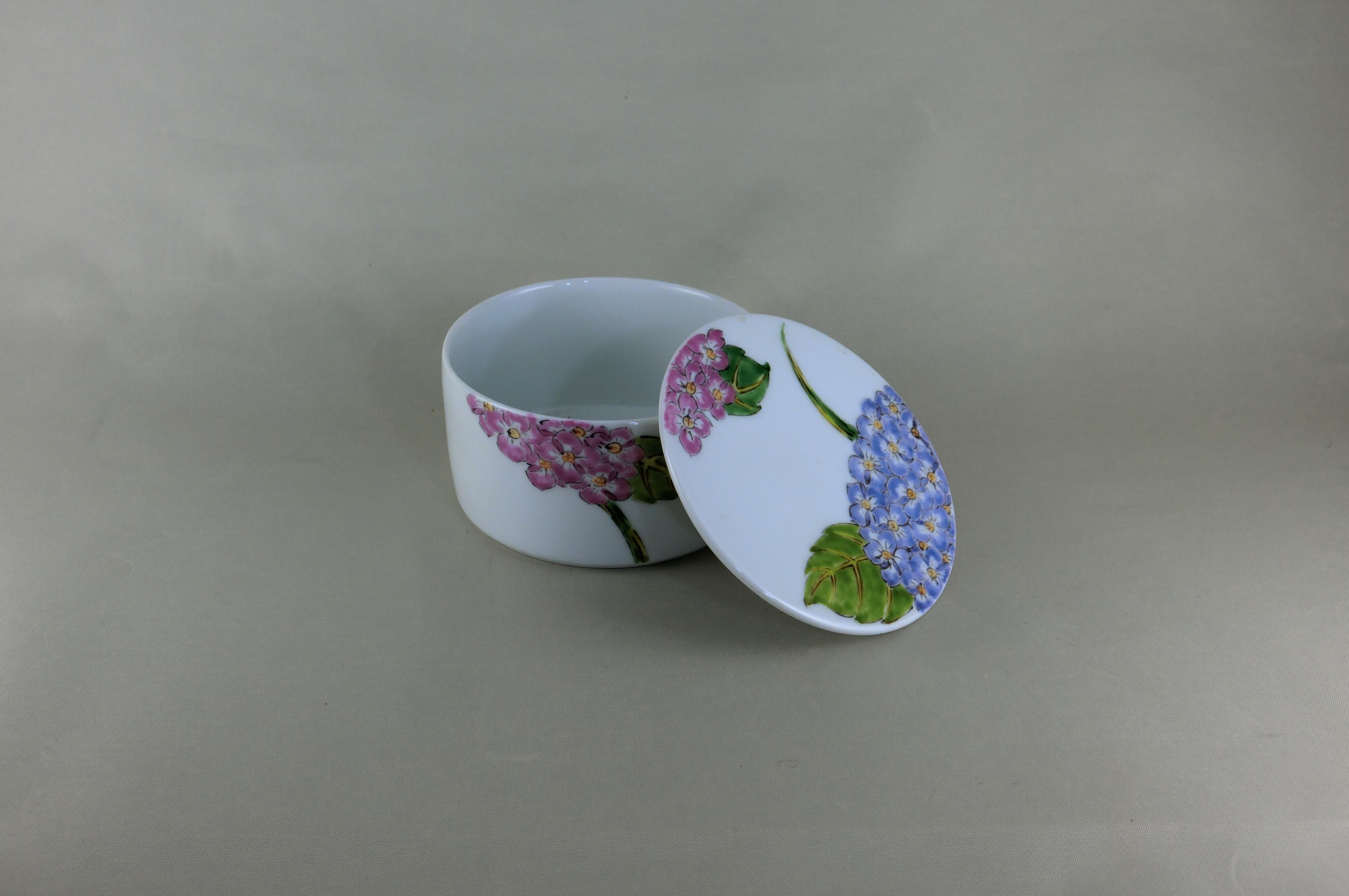 紫陽花　蓋物（しのえ工房）