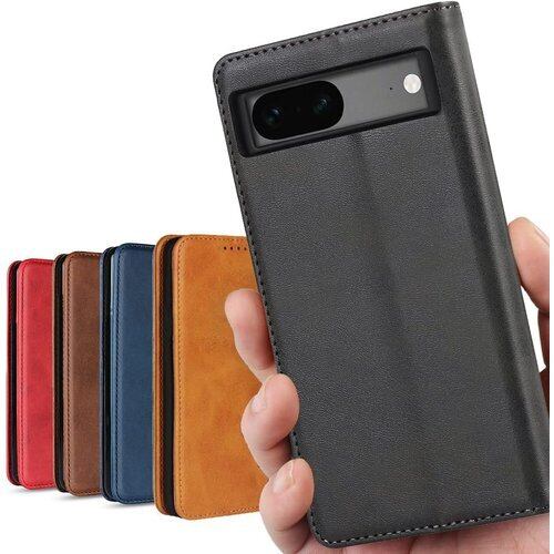 Google pixel 7A ケース 手帳型 適用 softbank ソフトバンク doo ドコモ 全対応 手帳ケース ピクセル 7A カバー グーグル ピクセル7A カバー pixel7A スマホケース 手帳型 カバー pixel7Aケース 財布型 適用 case iCoverCase 合成皮革 内蔵マグネット ケース 手帳型 カードケース スマホケース 携帯カバー カード入れ スタンド機能 落ち着いた色 レトロ ブラック 1843