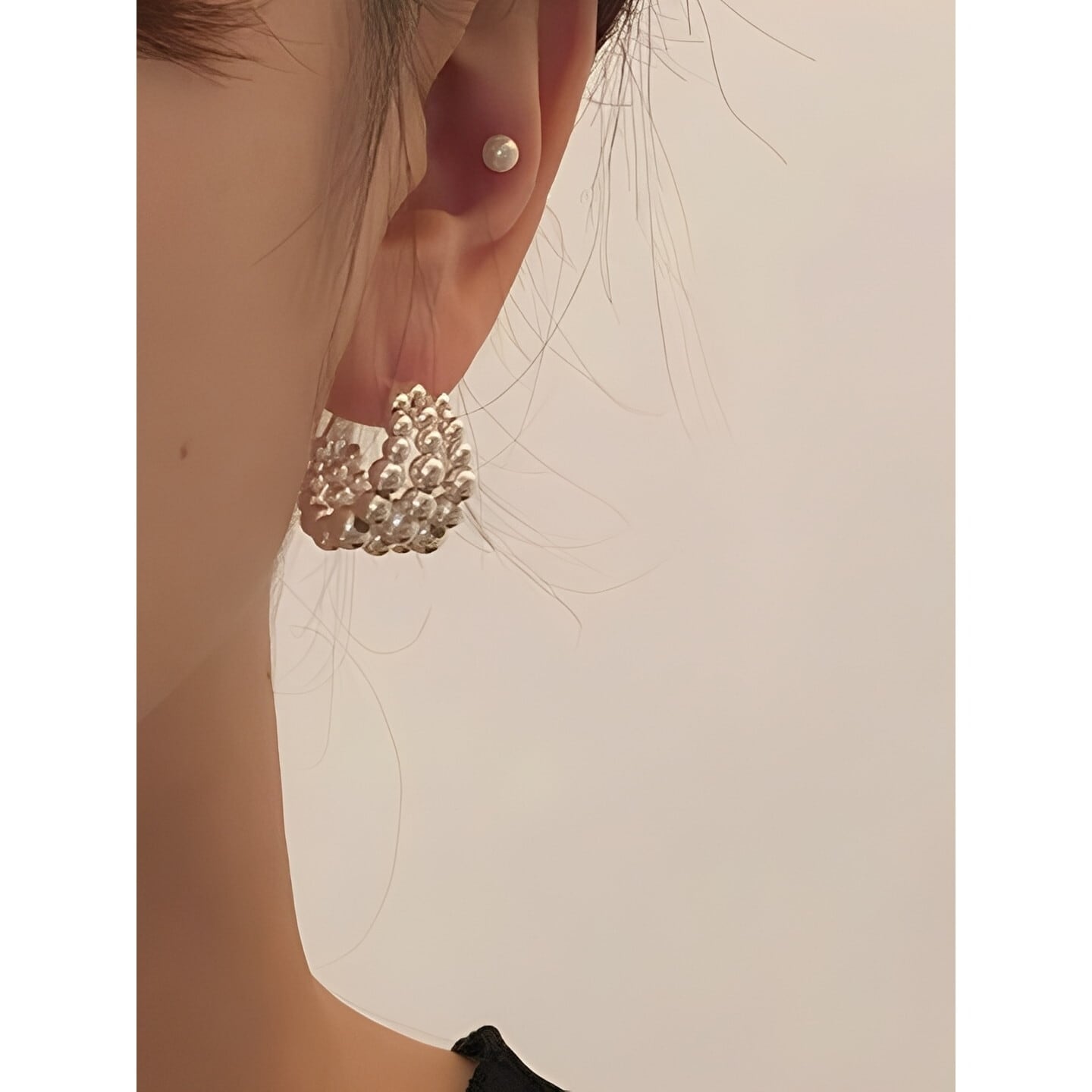 三連ボールピアス RA2867 | RACOLOR ┃ロカラ