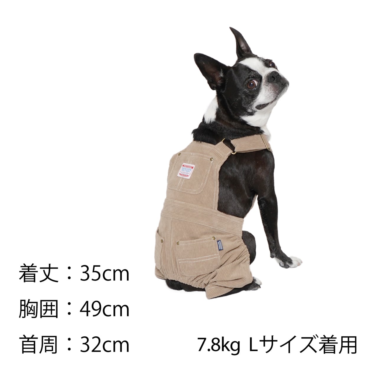 kawaiiオーバーオール(小型犬用～中型犬) / MANDARINE BROTHERS