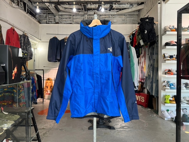 THE NORTH FACE MOUNTAIN RAINTEX JACKET BLUE LARGE NP11525 18635