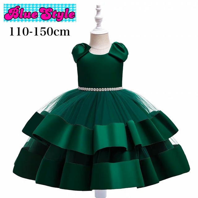 キッズドレス 発表会 ミディアムドレス おしゃれ 子供ドレス 結婚式